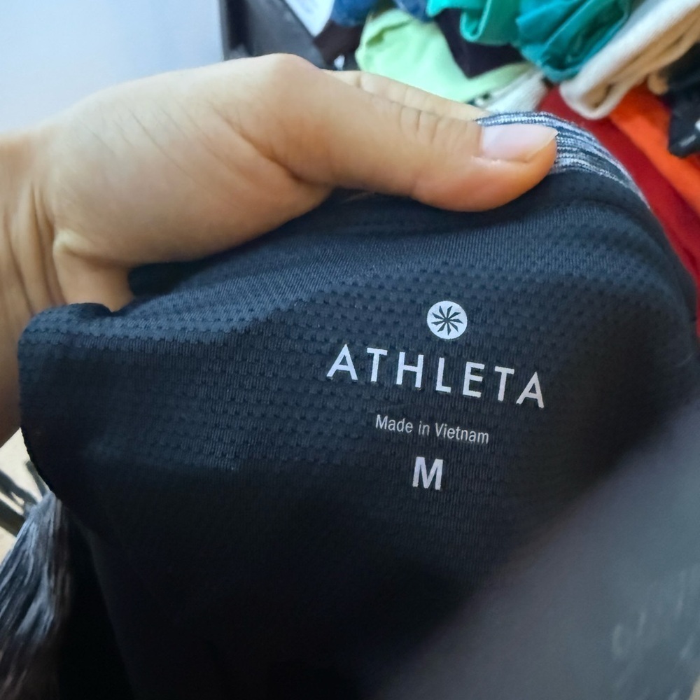 Athleta Gray Space Dye 2 in 1 Contender Skort - Picture 3 of 5